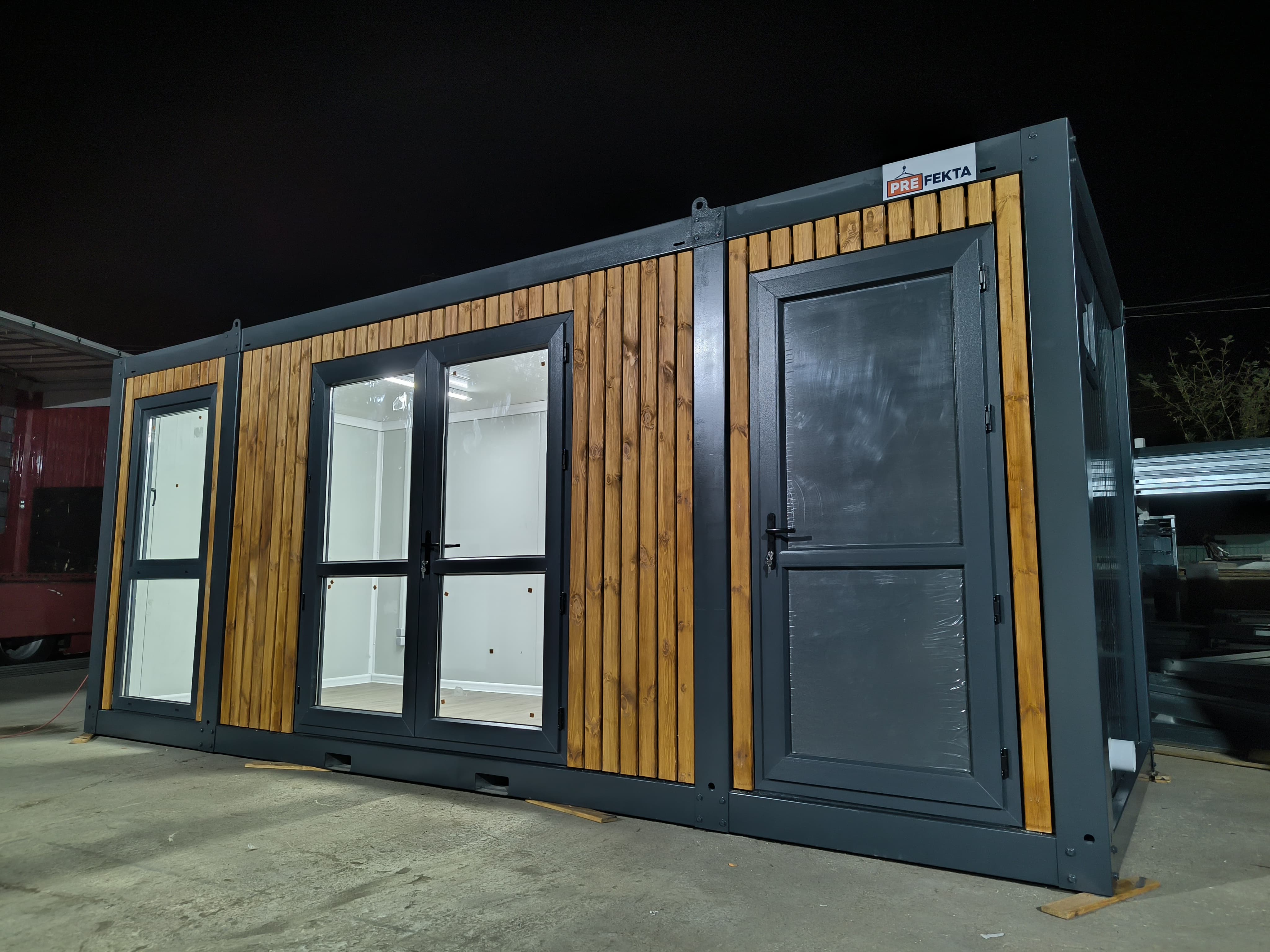 Innenausbau & Designmöglichkeiten von Containern: So gestalten Sie Ihren Raum individuell mit Prefekta