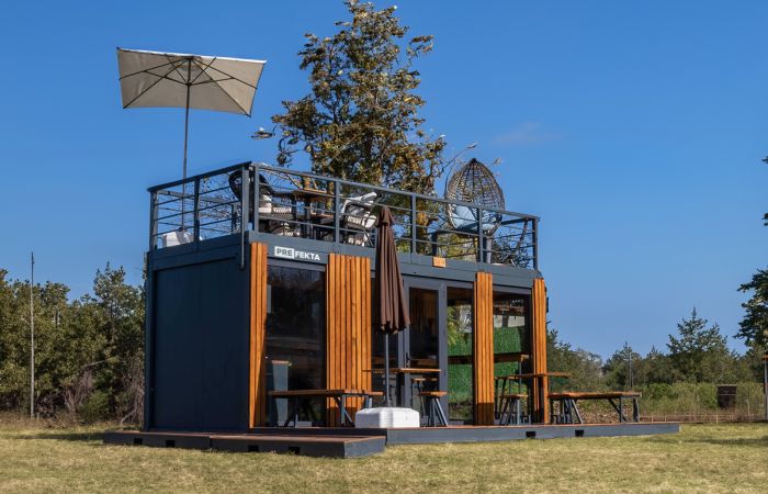 Café- & Imbisscontainer | Flexible Gastronomiecontainer für jeden Einsatz | Prefekta