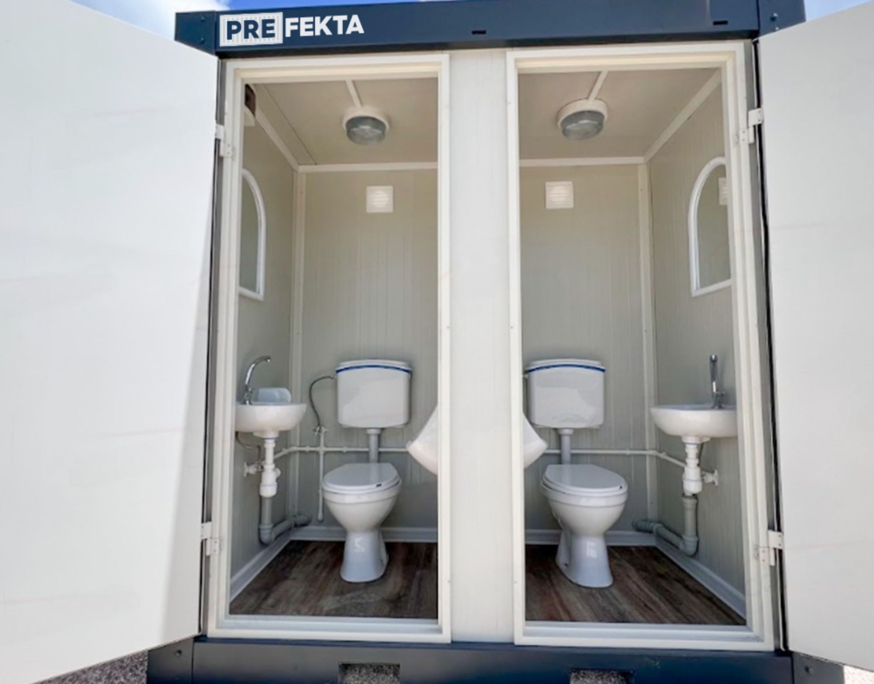 Duschcontainer – flexible und hygienische Sanitärlösungen | Prefekta