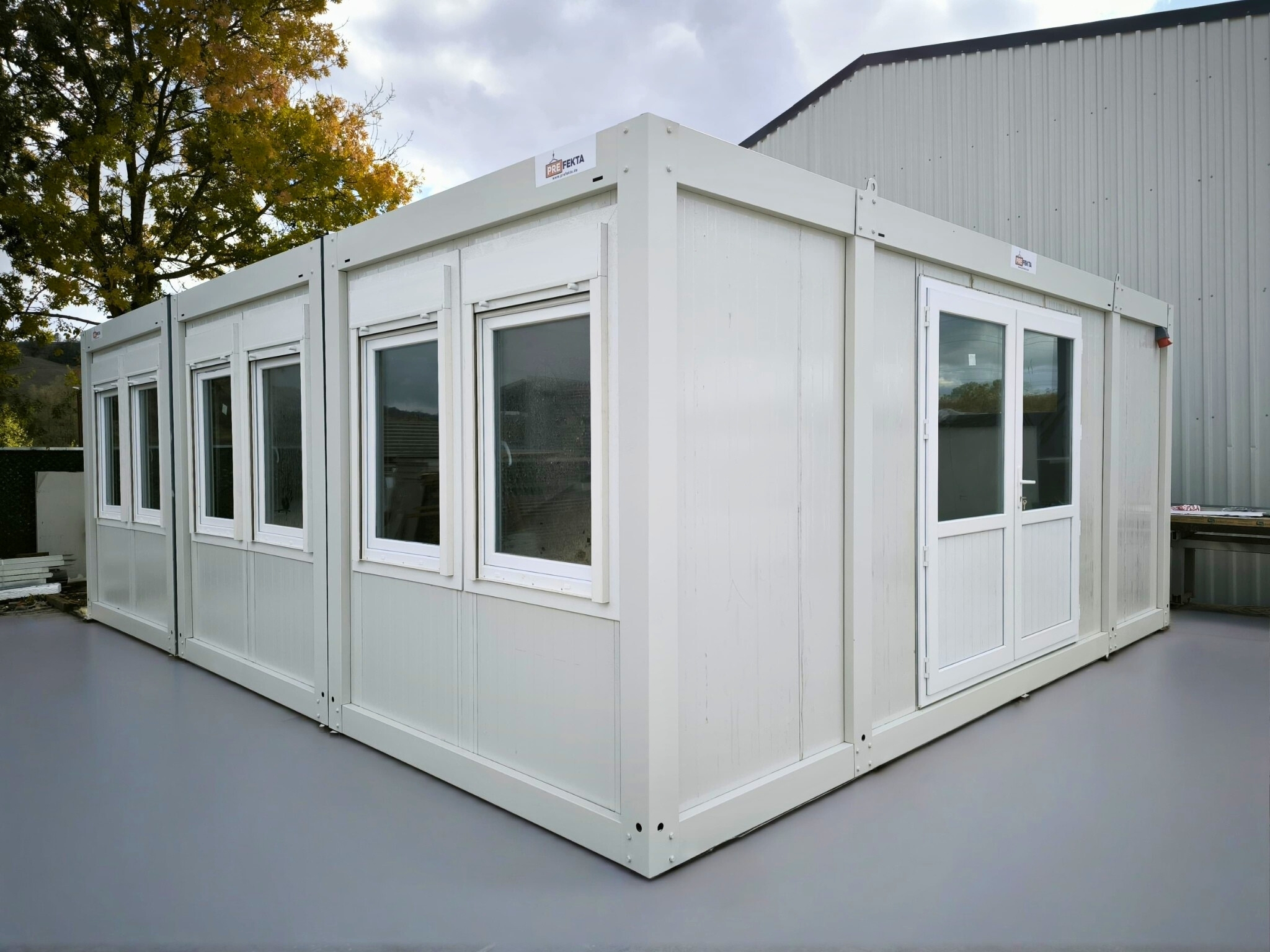 Schaffen Sie flexible Arbeitsräume mit Bürocontainern