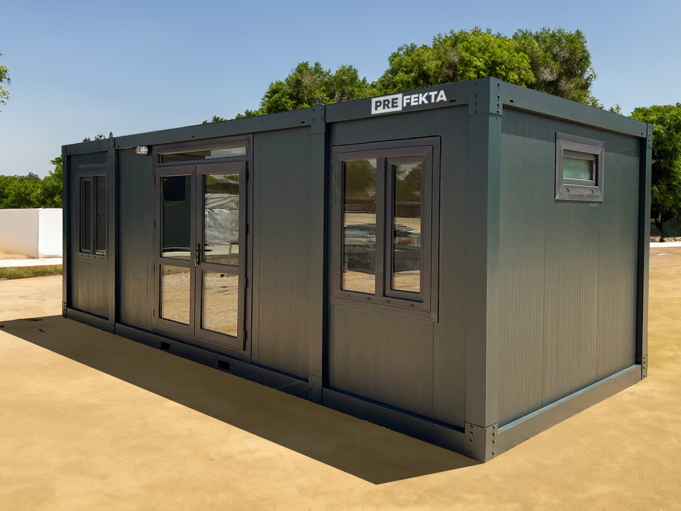 Bürocontainer für Unternehmen | Flexible & moderne Bürolösungen | Prefekta