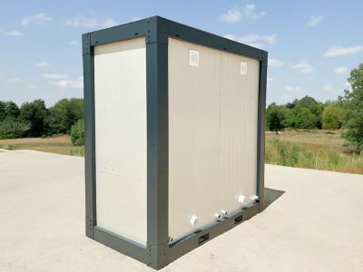 Modell Doppel WC Container 120x220