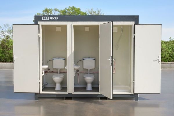 Temporäre Sanitärlösungen