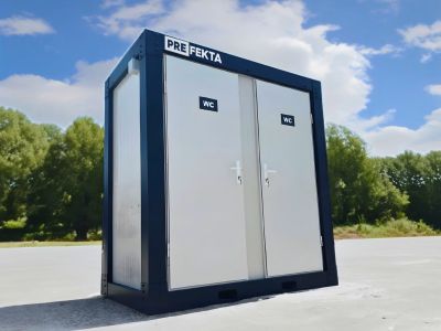 Modell Doppel WC Container 120x220